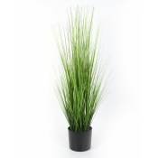 Plante Artificielle En Pot herbe Grasse 85cm Vert -