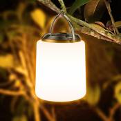 Rhafayre - Lampe Camping led Rechargeable-Lumière Blanche Chaude 3000K, Luminosité Réglable 3 Modes, Portable & Étanche Lampe Tente pour