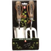 Spear&jackson - Set de 2 mini outils à fleurs inox