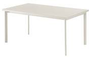 Table rectangulaire Star / 90 x 160 cm - Emu blanc