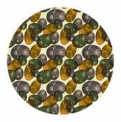 Tapis Reflection / Spring - Ø 250 cm - Moooi Carpets multicolore en tissu