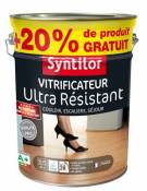Vitrificateur ultra résistant chêne ciré teinté Syntilor 5L + 20% gratuit