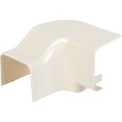 Angle vertical plastique rigide beige - Largeur goulotte (mm) 80 Sens de montage Droit - CBM