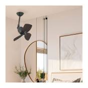 Faro Barcelona - Ventilateur de plafond brun foncé