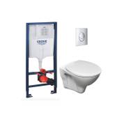 Grohe - Pack wc Bâti-support Rapid sl + wc Cersanit