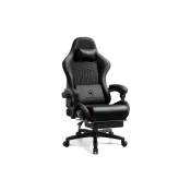 Gtplayer - Chaise Gaming Repose-Pieds Haut-Parleur