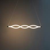 Kosilum Suspension LED design ondulé - Zaphia