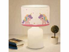 Lampe de bureau macclesfield pour enfant 32 cm blanc