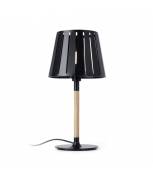 Lampe de table noire Mix 1 ampoule