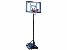Panier de basket sur pied mobile "boston" hauteur réglable de 2,30m à 3,05m