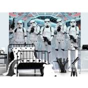 Papier peint Walltastic 5 Stormtroopers avec armes