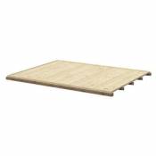 Plancher pour abri bois Belaia 7 44 m² ép.28 mm
