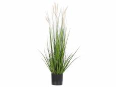 Plante artificielle herbes 87 cm avec pot reed plant
