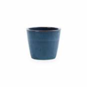 Pot de fleurs Pots / Grès émaillé - Ø 30 x H 25 cm / Fait main - Unopiu bleu en céramique
