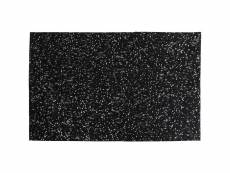 "tapis glorious noir 240x170cm"
