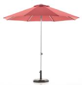 Toile de rechange rouge pour parasol rond 250cm