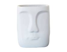 Vase en céramique blanc