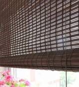 WUFENG Custom Made Bamboo Roll Up Window Blind Store