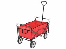 Admirable outils selection thimphou chariot à main pliable acier rouge