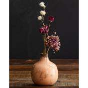 Chehoma - Vase céramique rose 9x10cm - Rose
