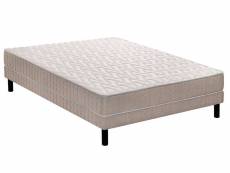 Matelas ressorts + sommier 160x200 cm EPEDA FINESSE