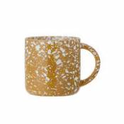 Mug Carmel / Grès - Bloomingville jaune en céramique