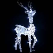 Outsunny Renne lumineux de Noël - décoration LED