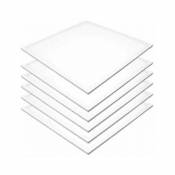 Panneau led 60x60 Slim 29W 3600lm blanc (Pack de 6) - Blanc - Blanc