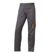 Pantalon de travail Delta Plus panostyle polyester coton gris / orange -M6PANGO0 34/36 (s) - Gris/Orange