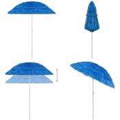 Parasol de plage Hawaii Bleu 180 cm - parasol de plage