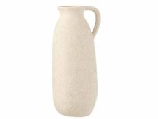 Paris prix - vase design en céramique "cruche" 35cm beige