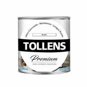 Peinture Tollens premium murs boiseries et radiateurs blanc mat 0 75L