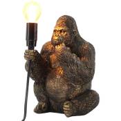 Signes Grimalt - Meubles de lampe à pied Lampes de forme gorille gris 17x18x24cm 27419 - grey