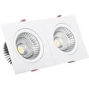 Spot led Downlight Rectangulaire Double New Madison