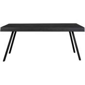 Table à manger en teck 180 cm - suri table - Boite à design - Noir