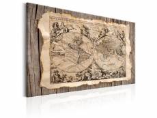 Tableau cartes du monde the map of the past taille