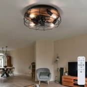 Ventilateur de plafond avec télécommande plafonnier