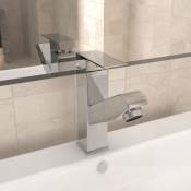 Vidaxl - Robinet de lavabo rétractable Finition chromée 157x172 mm