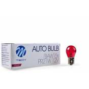 10 Ampoules Pr21w Baw15s 12v 21w Rouge - Rouge