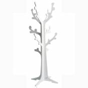 Arbre portant en forme de cerisier - Blanc - 45 x 120cm
