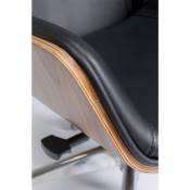 Chaise de bureau Rouven haute noire Kare Design