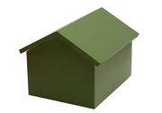 Coffre Maison / Small - L 35 cm - Compagnie vert en