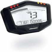Compteur Universel KOSO DB-02R LCD pour moto quad scooter Compte-tours
