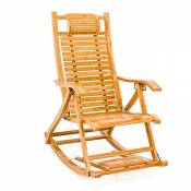 Fauteuils inclinables Feifei Bamboo Lounge Chaise Pliante