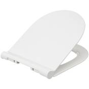 Five Simply Smart - Abattant wc Softclic ultra fin blanc - Blanc