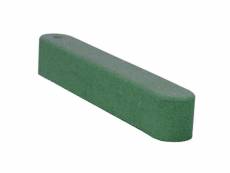 Greentyre - bordure de bac à sable en caoutchouc / bord de retenue - 100 x 15 x 15 cm - vert