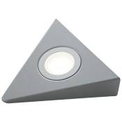 Kit 2 spots triangle led Blues saillie gris L Et S