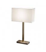 Lampe de table en bronze 1 Ampoule Hauteur 63 Cm