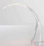 Lampe de table Taj Mini LED - Kartell transparent en plastique