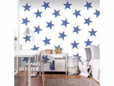 Paris prix - papier peint "blue star" 175 x 250 cm